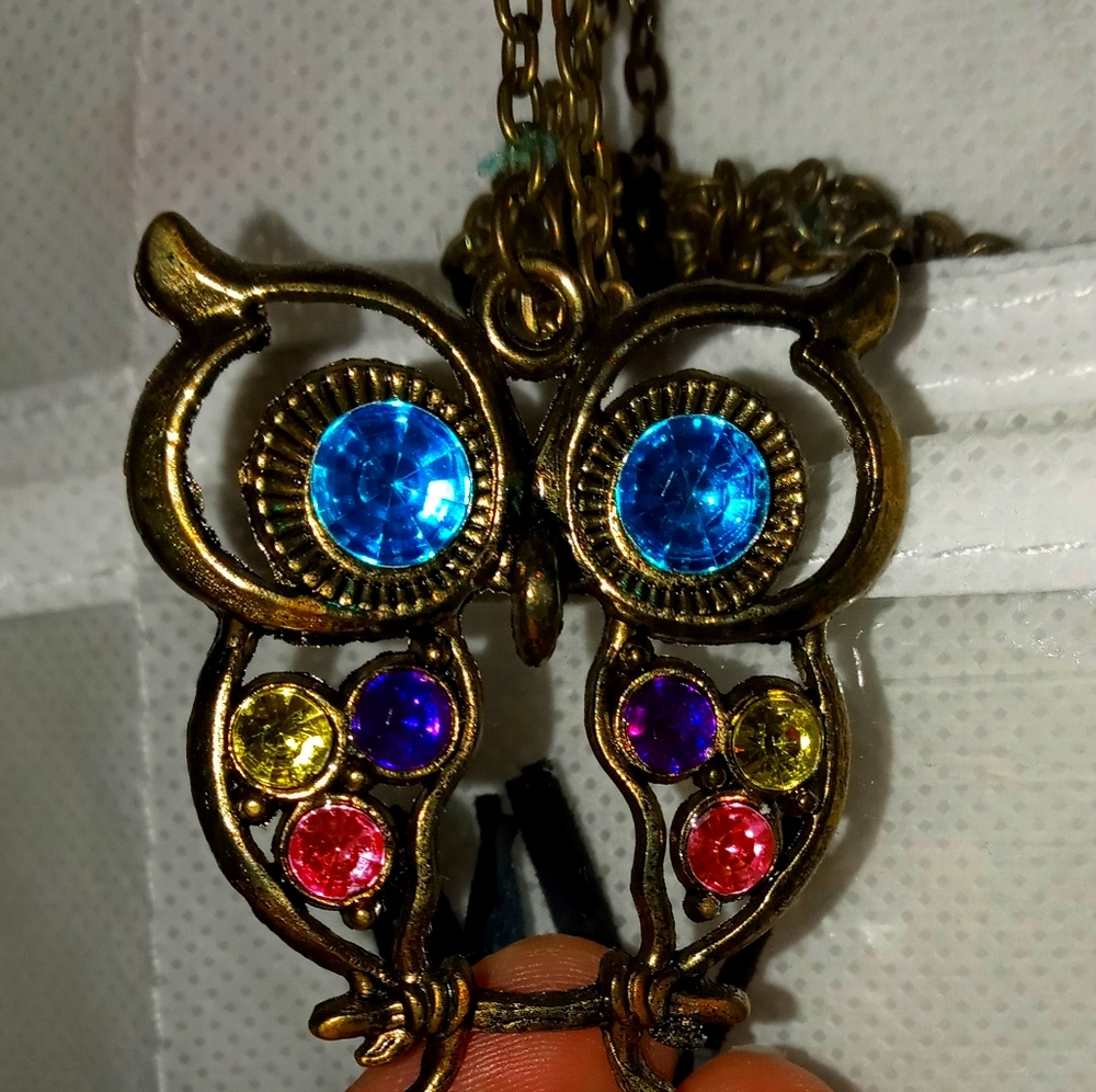 Owl necklace